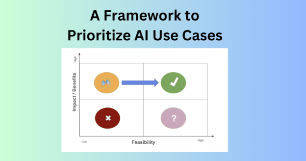 framework to prioritize AI use cases